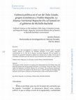 Research paper thumbnail of “Violencia política en el sur de Chile: Estado, grupos económicos y Pueblo Mapuche. La Alianza Territorial Mapuche (Pu Lof Xawun) en el gobierno de Michelle Bachelet”