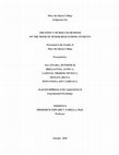 Research paper thumbnail of Mary the Queen College of Quezon City THE EFFECT OF RED COLOR ROOM ON THE MOOD OF SENIOR HIGH SCHOOL STUDENTS