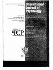 Research paper thumbnail of International Journal of Psychology. Burnout Syndrome in practitioners delivering services/assistance in the area of family violence.