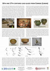 Research paper thumbnail of 16th and 17th centuries lead glazes from Carnide (Lisbon)