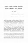 Research paper thumbnail of "Kolları Sıvadık, Temizliğe Gidiyoruz!": Ücretli Ev Emeği ve İmece Deneyimi