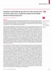 Research paper thumbnail of Global Health Metrics Population and fertility by age and sex for 195 countries and territories, 1950–2017: a systematic analysis for the Global Burden of Disease Study 2017