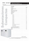 Subestaciones Compactas Technical Document Spanish Cover Page