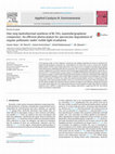 One-step hydrothermal synthesis of Bi-TiO 2 nanotube/graphene composites: An efficient photocatalyst for spectacular degradation of organic pollutants under visible light irradiation Cover Page