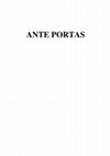 "Ante Portas - Security Studies" No 1(10)/2018: Donald Trump's New America Cover Page