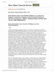 Research paper thumbnail of Gosner on Elena Sánchez López, Javier Martínez Jiménez, Los acueductos de Hispania: construcción y abandono. Colección Juanelo Turriano de Historia de la Ingeniería. Madrid:  Fundación Juanelo Turriano, 2016. Bryn Mawr Classical Review 2018.