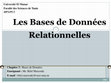 Bases de Données et SGBD Cover Page