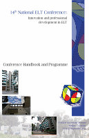 Conference handbook. 14th National ELT conference Cover Page