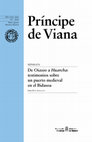 Research paper thumbnail of «De Oiasso a Huarcha: testimonios sobre un puerto medieval en el Bidasoa», Príncipe de Viana, 79 (2018), 505-526.