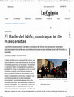 Research paper thumbnail of El Baile del Niño, contraparte de mascaradas