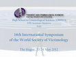 Research paper thumbnail of 4th International Symposium of the World Society of Victimology