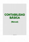 CONTABILIDAD CONTABILIDAD BÁSICA BÁSICA (Manual) (Manual Cover Page