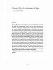 Research paper thumbnail of Truenan y brillan: el "sonido propio" de Illapu