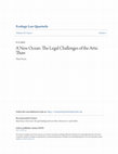 A New Ocean: The Legal Challenges of the Artic Thaw Cover Page