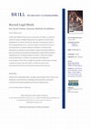 Research paper thumbnail of Beyond Legal Minds: Sex, Social Violence, Systems, Methods, Possibilities