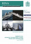 WARSHIP 2010: AdvAnced TecHnologIeS In nAvAl deSIgn And conSTRucTIon The Royal Institution of naval Architects Cover Page