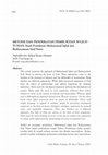 Research paper thumbnail of Metode dan Pendekatan Pembuktian Wujud Tuhan: Studi Pemikiran Muhammad Iqbal dan Bediuzzaman Said Nursi