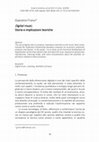 Research paper thumbnail of Digital music. Storia e implicazioni teoriche