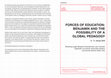 Research paper thumbnail of Forces of Education - Benjamin Workshop - Berlin, Jan 9-11 – Program.pdf