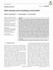 Research paper thumbnail of What Motivates Users to Hashtag on Social Media