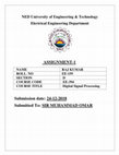 Research paper thumbnail of ee-159,Assignment-1.pdf