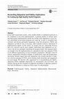 Research paper thumbnail of Reconciling adaptation and fidelity: Implications for scaling up high quality youth programs.pdf