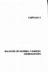 Capitulo 3 Balances de Materia y Energia Dr Antonio Valiente Cover Page