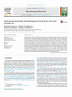 Research paper thumbnail of Plant growth-promoting and antifungal activity of yeasts from darkchestnut soil