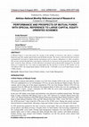 Research paper thumbnail of PERFORMANCE AND PROSPECTS OF MUTUAL FUNDS WITH SPECIAL REFERENCE TO LARGE CAPITAL EQUITY ORIENTED SCHEMES