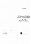 INTRODUCCION EVOLUCIONISTA A LA PSICOLOGIA Cover Page