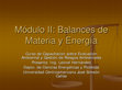 Balance de energía y masa Cover Page