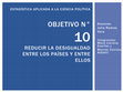 Research paper thumbnail of Objetivo N°10 de las ODS: Reducir la desigualdad entre los países y entre ellos