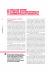 Research paper thumbnail of La Relación entre los Espacios Autogestionados y la Administración Municipal: el Caso de la Nave Ocupada por Inmigrantes Subsaharianos en el Poblenou