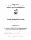 Research paper thumbnail of Leo Strauss' Medieval Understanding of Plato ("Plato and Contemporary Political Thought", January 30-31, Radboud University, Nijmegen)