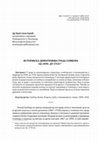 Research paper thumbnail of ИСТОРИЈСКА ДЕМОГРАФИЈА ГРАДА СОМБОРА ОД 1890. ДО 1910. / HISTORICAL DEMOGRAPHY OF SOMBOR FROM 1890 TO 1910