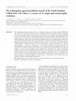 The Luliangshan garnet peridotite massif of the North Qaidam UHPM belt, NW China - a review of its origin and metamorphic evolution Cover Page