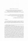 L’inedita sentenza dell’abate Nordiglio da Grava, delegato papale nella causa di successione ai feudi di Rizzardo VI da Camino /// The unpublished sentence of Abbot Nordiglio da Grava, papal delegate in the cause of succession to the feuds of Rizzardo VI da Camino Cover Page