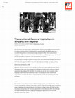 Transnational Carceral Capitalism in Xinjiang and Beyond Cover Page