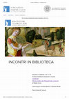 Research paper thumbnail of Incontri in Biblioteca — Fondazione Zeri.pdf