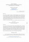 Research paper thumbnail of Mucia Tercia: matrona romana, mediadora política. Un estado de la cuestión. (Mucia Tercia: Roman matron, political mediator. A state of the question).