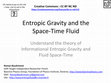 Entropic Gravity and the Space-Time Fluid.pdf Cover Page