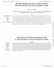 Research paper thumbnail of MİTSEL FİGÜRLER YAHUT PROTOTİPLER -Yeni Bir Mitsel Figür Tasarımı: “Âsım” MYTHICAL FIGURES OR PROTOTYPES - A New Mythical Figure Design: "Âsım" -