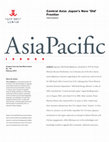 2019 "Central Asia: Japan's New "Old" Frontier", Asia Pacific Issues, No. 136, pp.1-12, February 2019, Washington DC/Honolulu: East-West Center. Cover Page