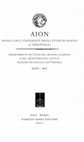 Research paper thumbnail of Ricchezza e povertà nella letteratura dell'antica Grecia: alcune riflessioni,«AION», XXXIX, 2017, pp. 31-70