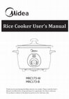 Research paper thumbnail of Cups Rice Cooker (1)