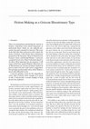 Research paper thumbnail of Fiction-Making as a Gricean Illocutionary Type