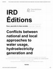 Research paper thumbnail of Conflicts between national and local approaches to water usage, hydroelectricity generation and local communities living conditions in Tocantins River, Brazil