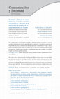 Research paper thumbnail of Modelado y difusión de temas noticiosos en medios sociales: características y factores de la emergencia de noticias en un canal informativo de Twitter // Modeling and diffusion of news topics in social media: Features and factors of the emergence of news in a Twitter informative channel