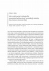 Research paper thumbnail of Intra-aktywne kartografie neomaterialistycznej produkcji wiedzy