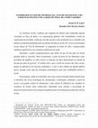 Research paper thumbnail of O poder dos fluxos de informação: análise sociológica do exercício político pela rede mundial de computadores. | The power of information flows: sociological analysis of political exercise by the world computer network.